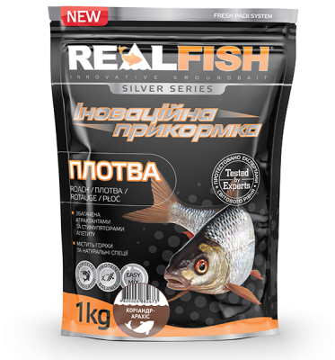Риболовна прикормка Real Fish "ЛЯЩ" шоколад