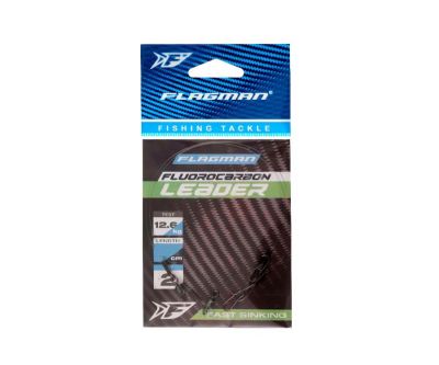 Повідець Flagman Fluorocarbon Leader 12.6кг 30см