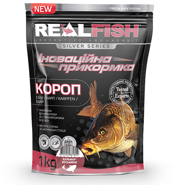 Риболовна прикормка Real Fish "ЛЯЩ" шоколад