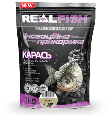 Риболовна прикормка Real Fish "ЛЯЩ" шоколад