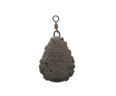Грузило Carp Pro Delight Flat Pear Swivel 113г