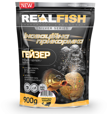 Риболовна прикормка Real Fish "ЛЯЩ" шоколад