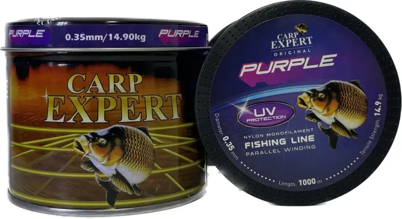 Жилка Carp Expert UV Purple 1000м 0.3мм 12.5кг