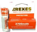 Акумулятор Arexes 18650 3.7v 2700mah з захистом