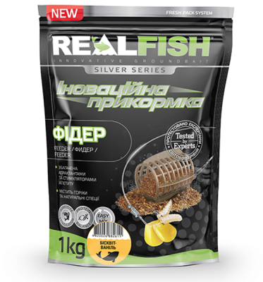 Риболовна прикормка Real Fish "ЛЯЩ" шоколад