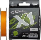 Шнур Favorite X1 PE 4x 150m (l.green) #0.5/0.117 mm 9lb/4.1 kg