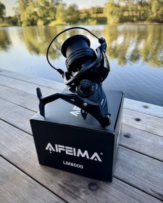 Коропова котушка Feima LM 8000 (7+1bb) з конусною шпулею