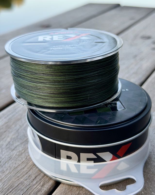 Шнур Rex green+black 600m 0.30mm
