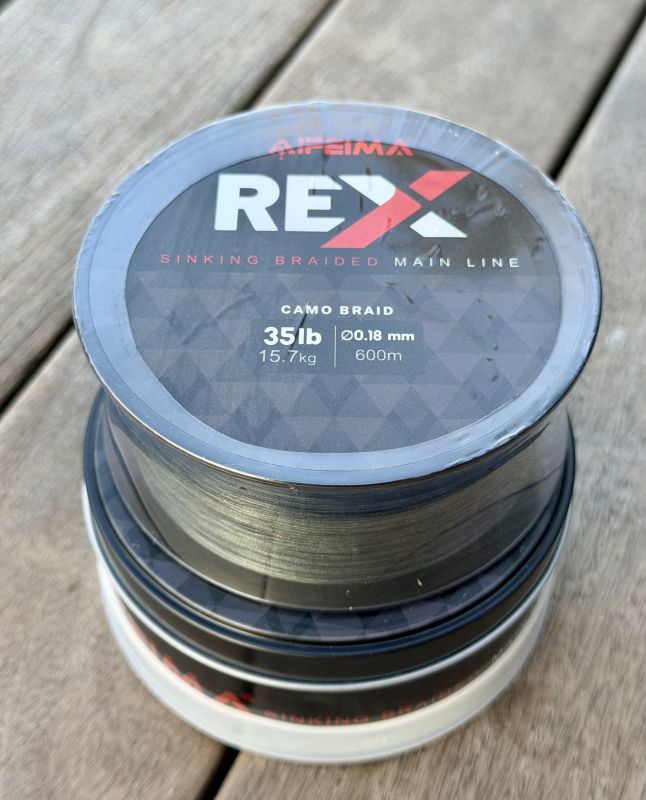 Шнур Rex green+black 600m 0.30mm