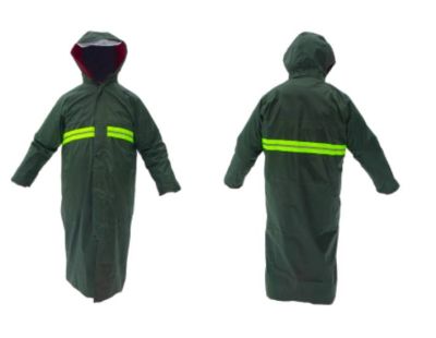 Плащ дощовик з відбивачем Green 3XL