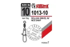 Застібка американка з вертлюгом Fanatik 1013-10 тест 8 кг